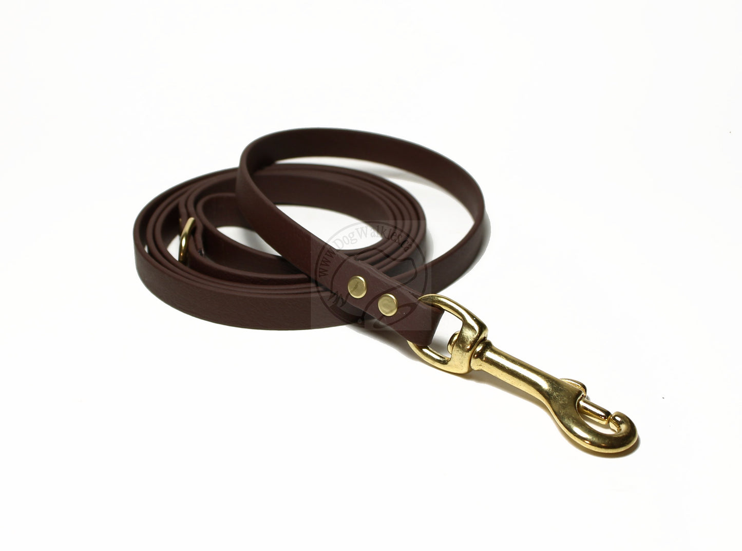 Dark Chocolate Brown Biothane Small Dog Leash