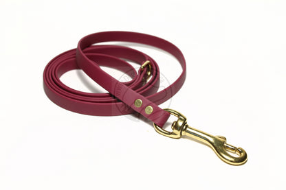 Wine Merlot Biothane Small Dog Leash