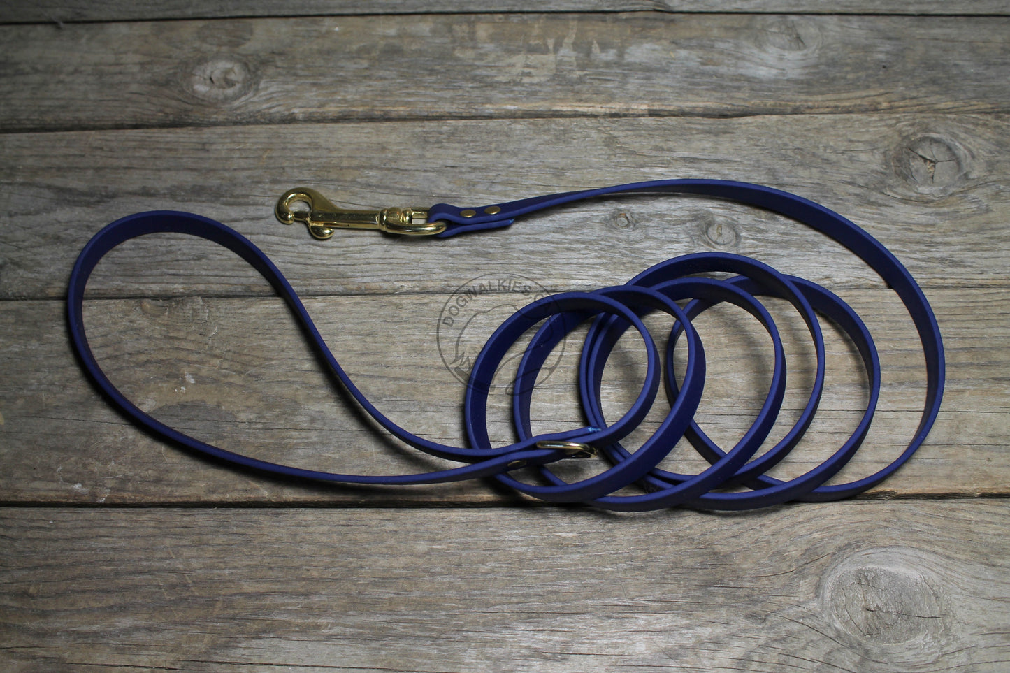 Thin Biothane Leash 1/2" (12mm) wide - waterproof leash - all colours