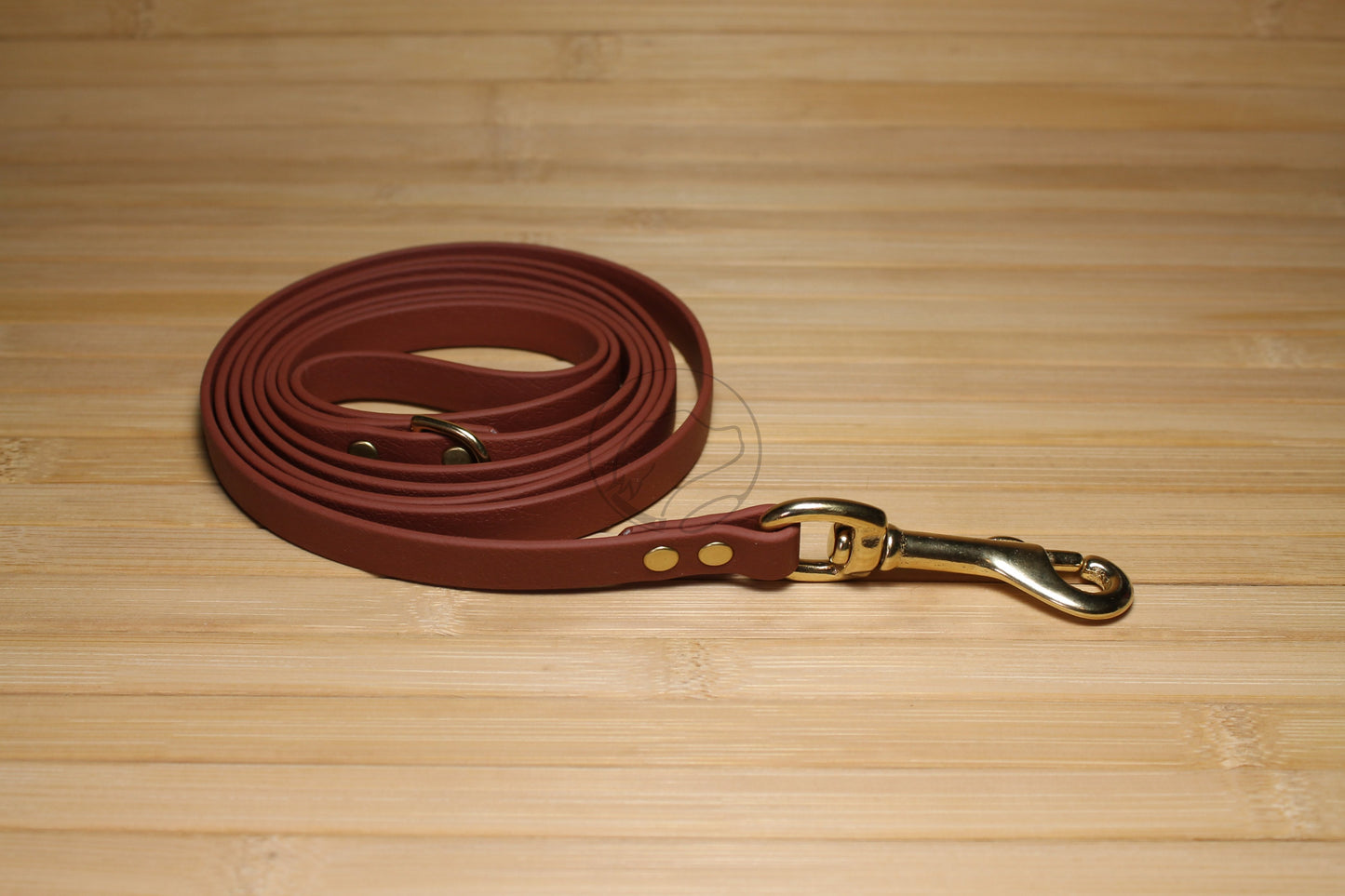 Milk Chocolate Brown Biothane Small Dog Leash