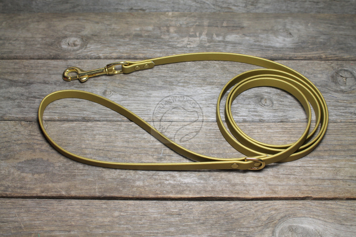 Thin Biothane Leash 1/2" (12mm) wide - waterproof leash - all colours