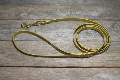 Thin Biothane Leash 1/2" (12mm) wide - waterproof leash - all colours