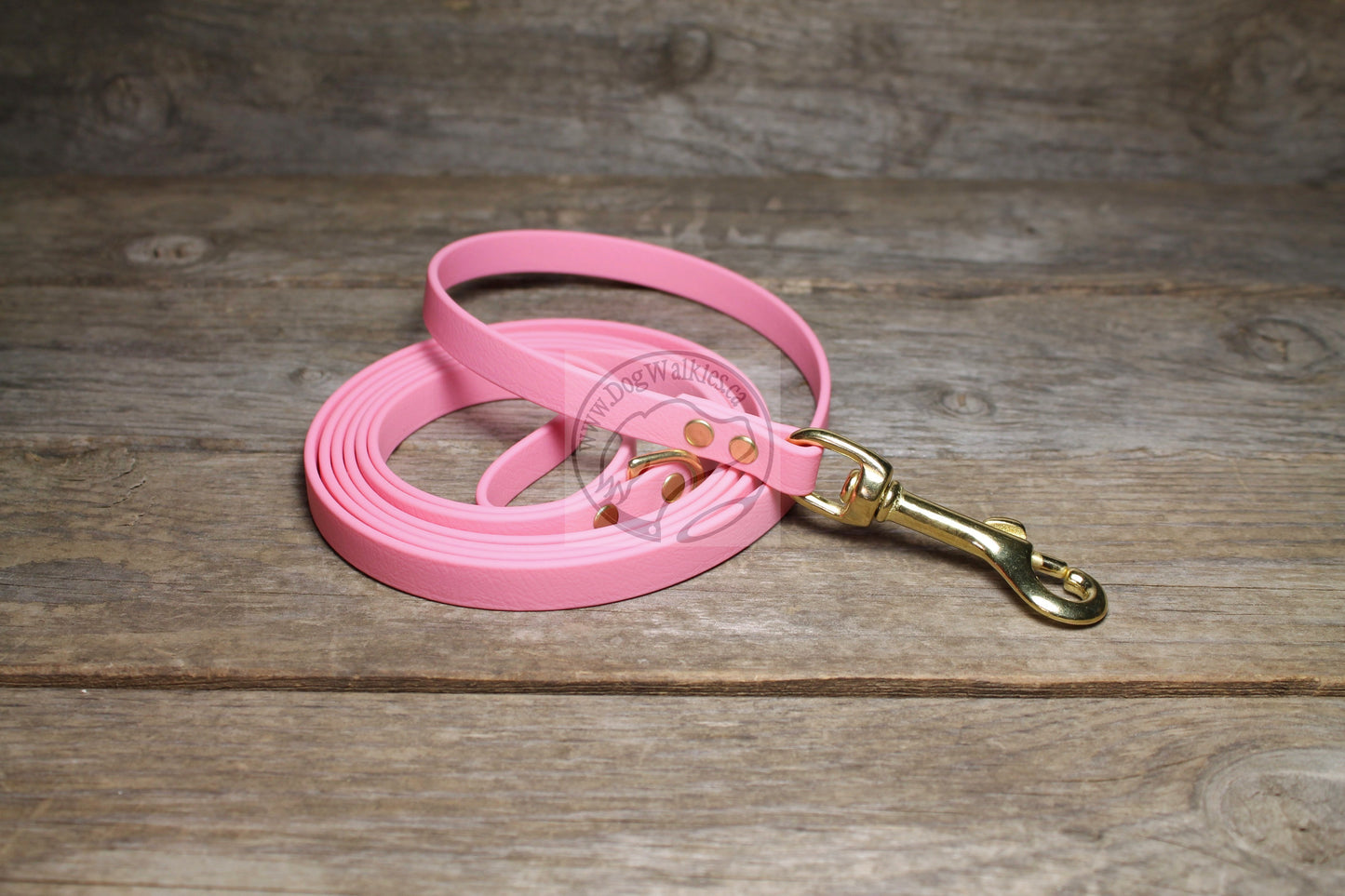 Thin Biothane Leash 1/2" (12mm) wide - waterproof leash - all colours