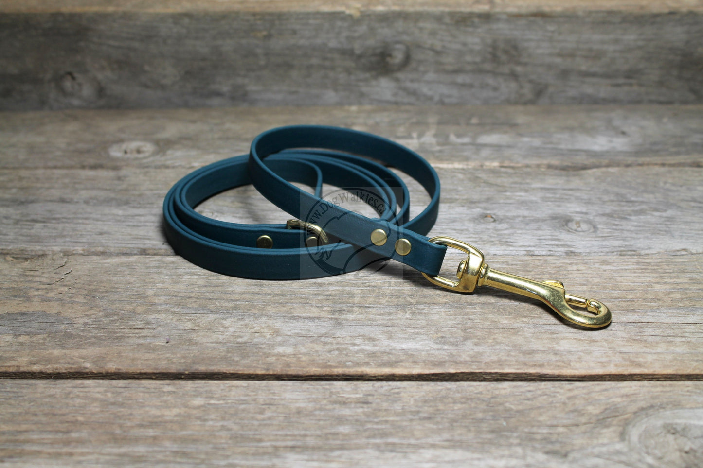 Pine Green Biothane Small Dog Leash