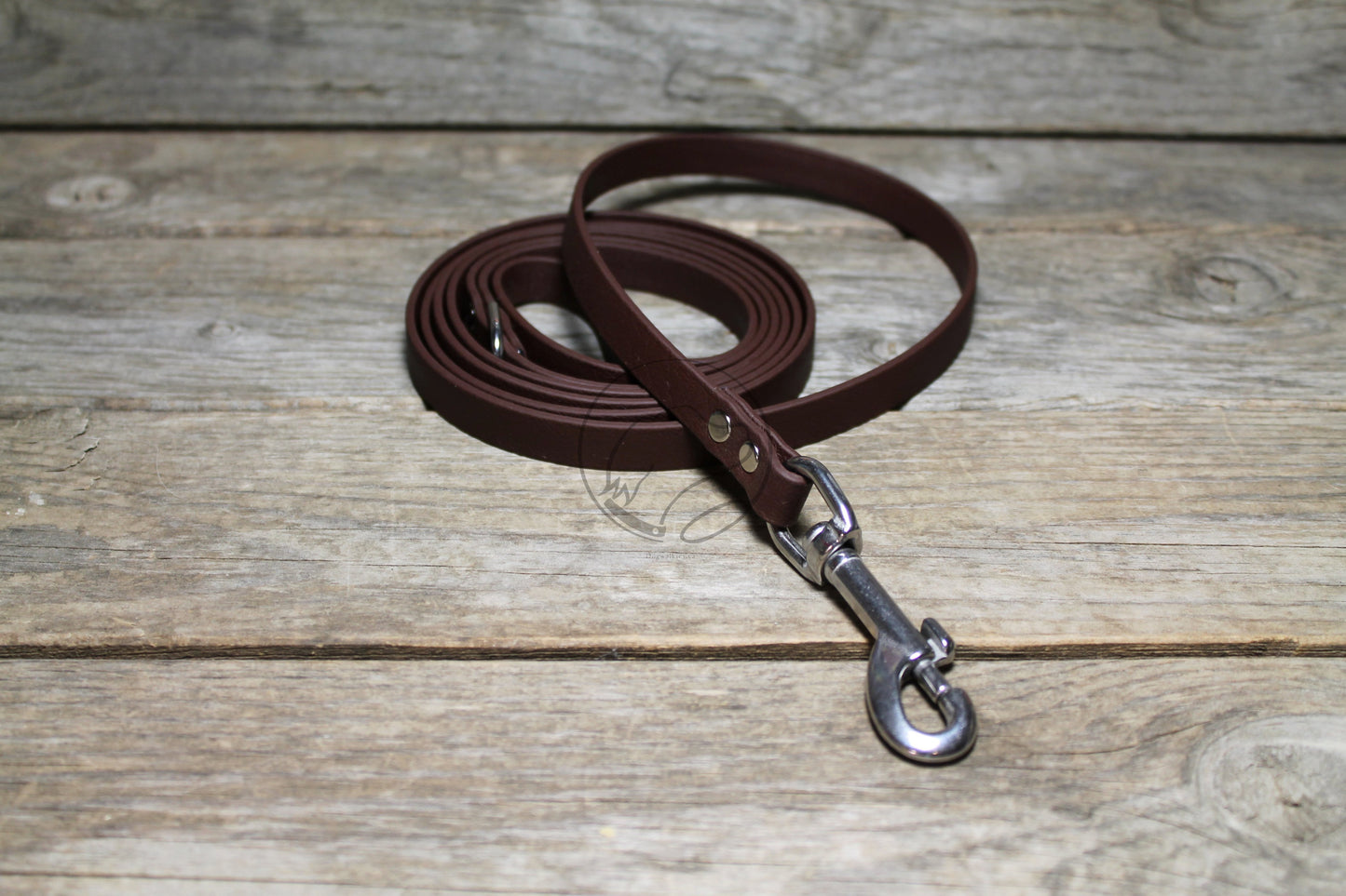 Dark Chocolate Brown Biothane Small Dog Leash