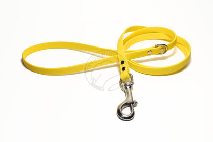 Thin Biothane Leash 1/2" (12mm) wide - waterproof leash - all colours