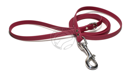 Wine Merlot Biothane Small Dog Leash