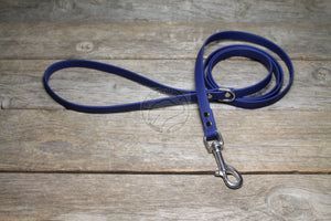 Navy Blue Biothane Small Dog Leash