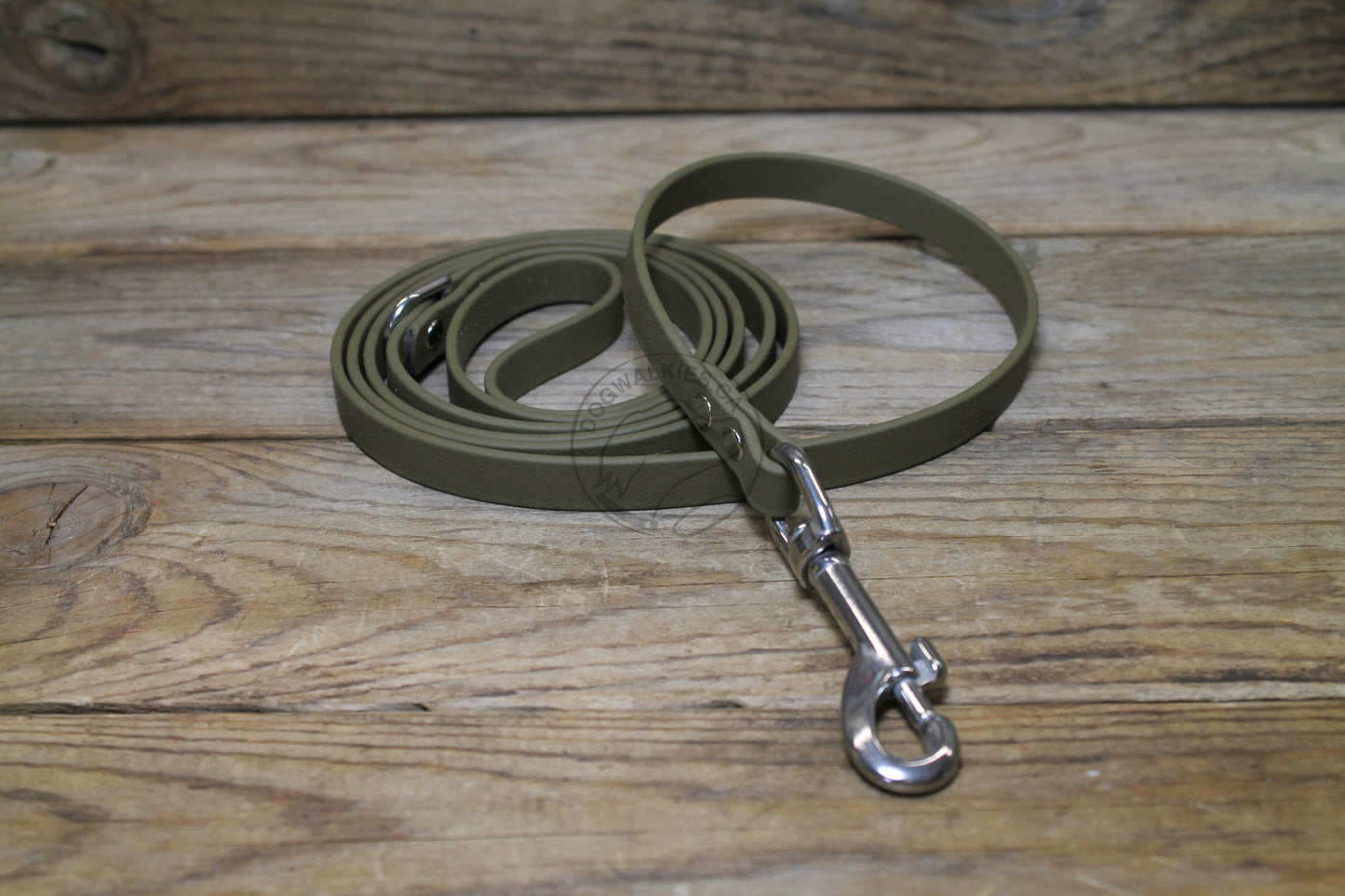 Olive Green Biothane Small Dog Leash