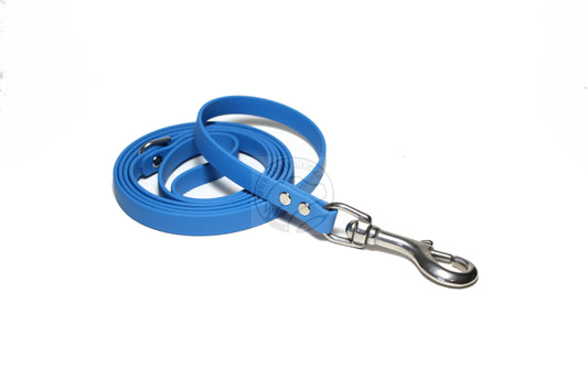 Caribbean Blue Biothane Small Dog Leash