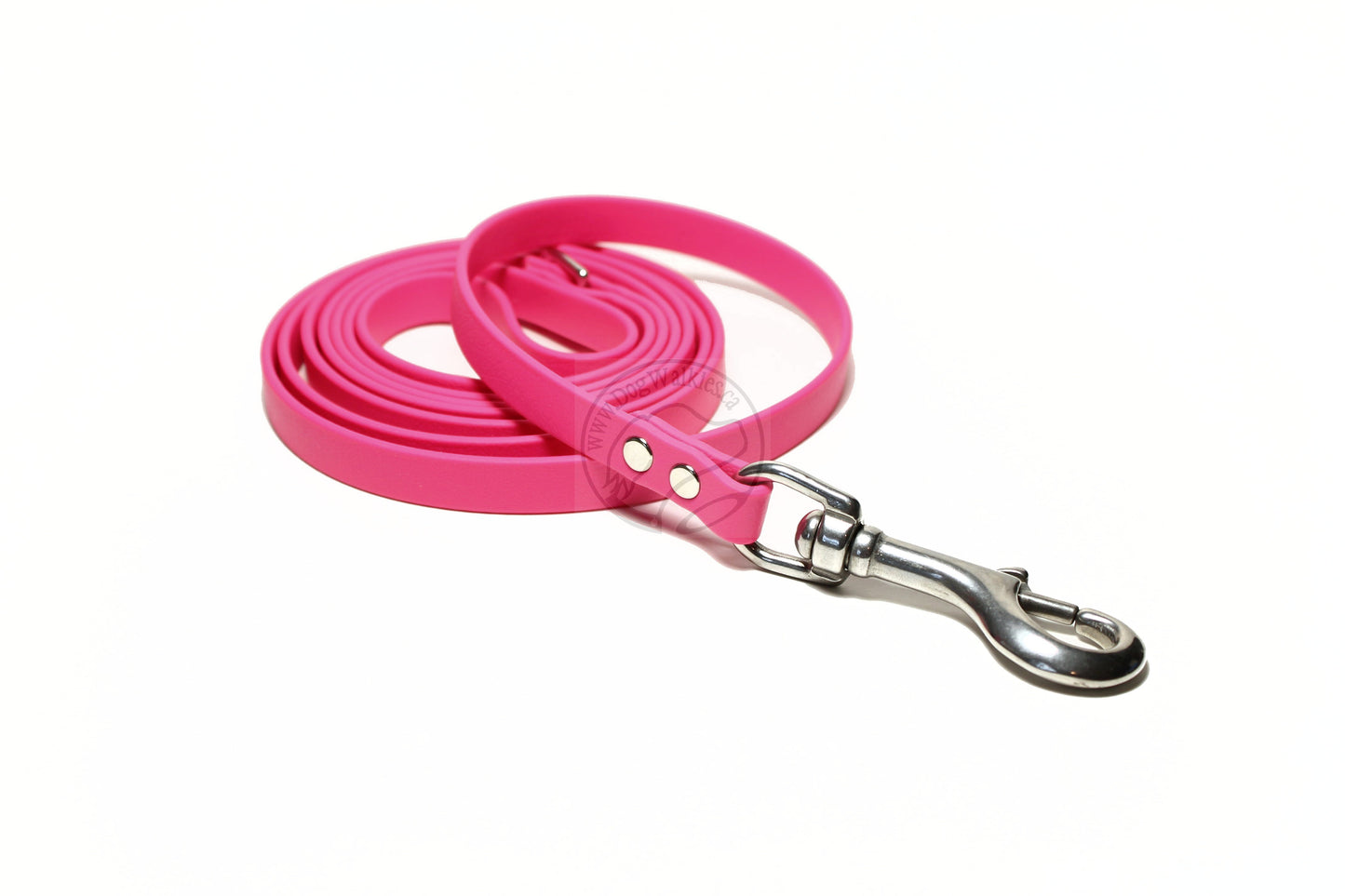 Fuchsia Pink Biothane Small Dog Leash