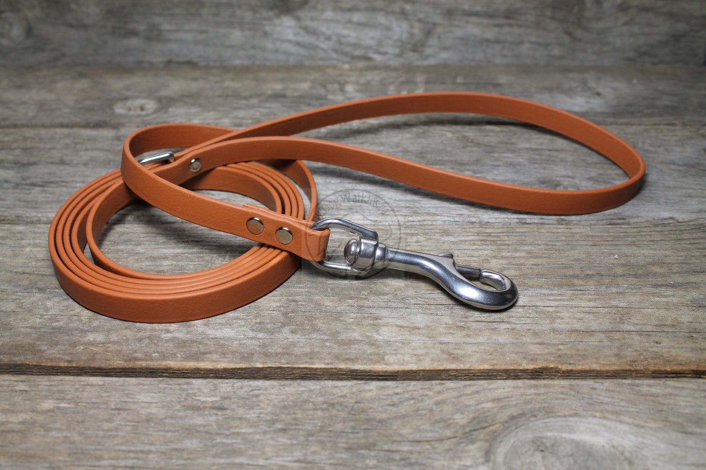 Caramel Brown Biothane Small Dog Leash