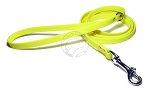 Neon Yellow Biothane Small Dog Leash
