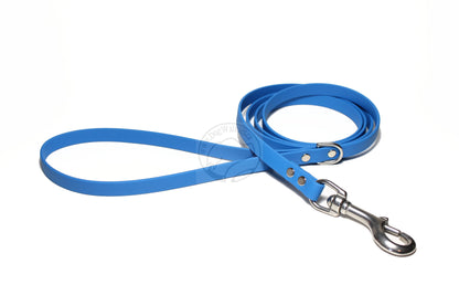 Caribbean Blue Biothane Small Dog Leash