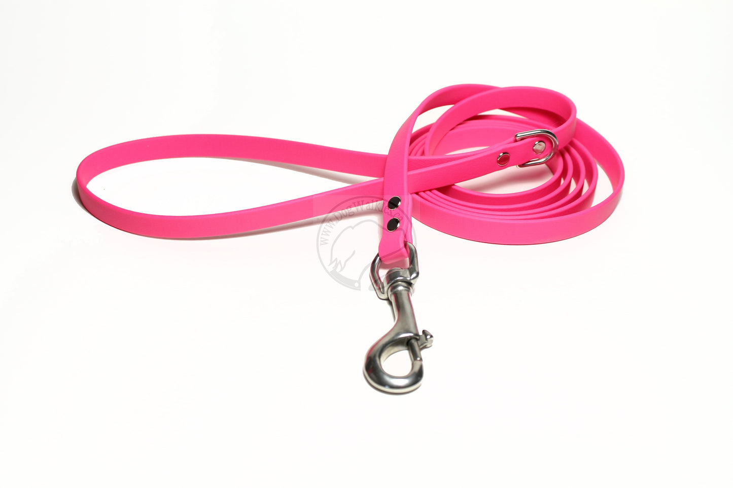 Fuchsia Pink Biothane Small Dog Leash