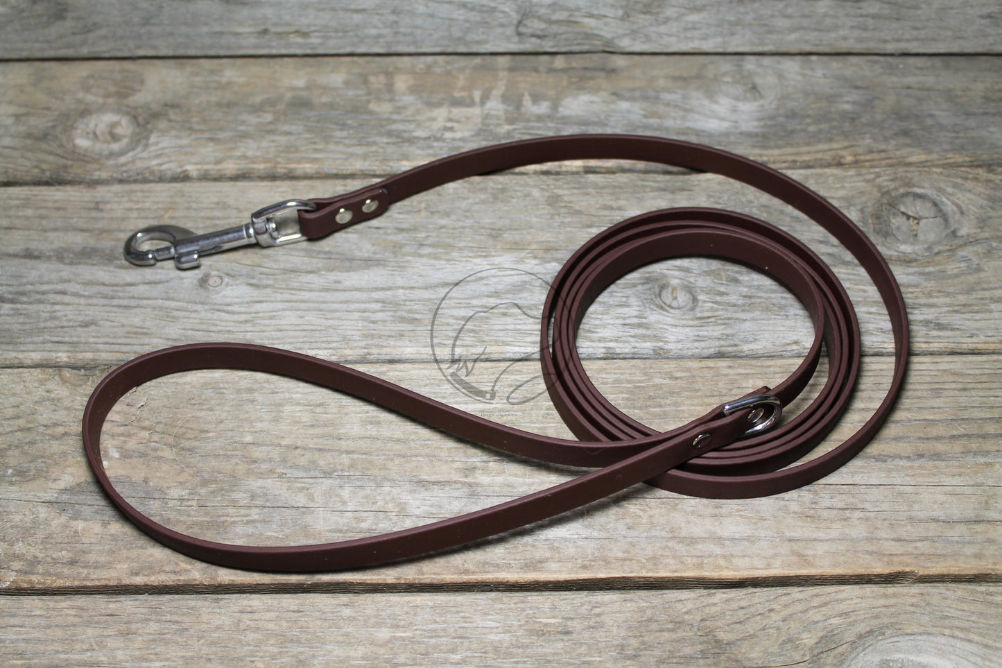 Dark Chocolate Brown Biothane Small Dog Leash