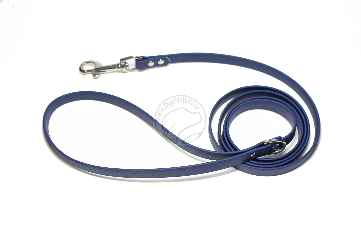 Navy Blue Biothane Small Dog Leash