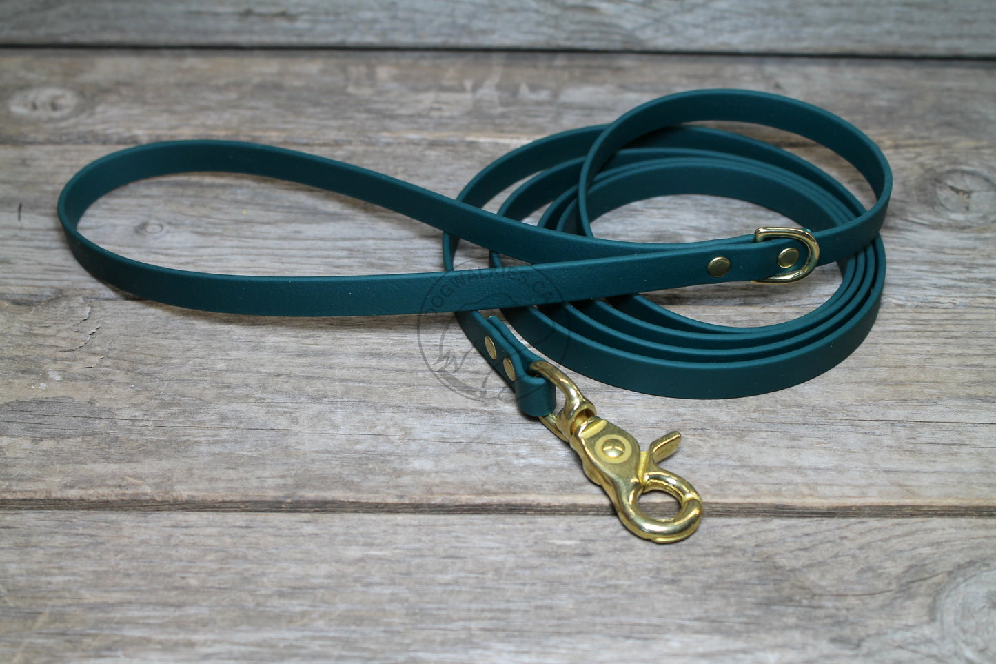 Thin Biothane Leash 1/2" (12mm) wide - waterproof leash - all colours