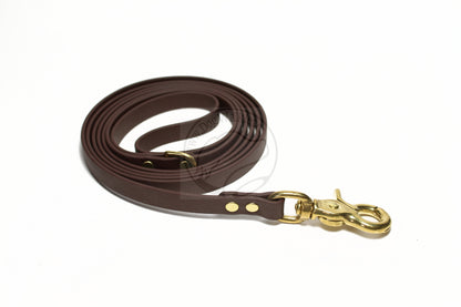 Dark Chocolate Brown Biothane Small Dog Leash