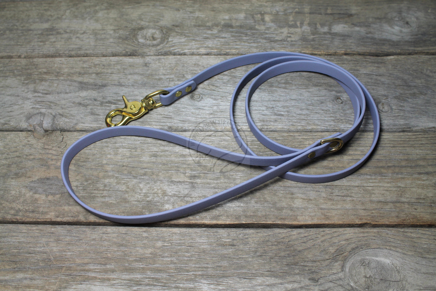 Stormy Grey or Gray Biothane Small Dog Leash