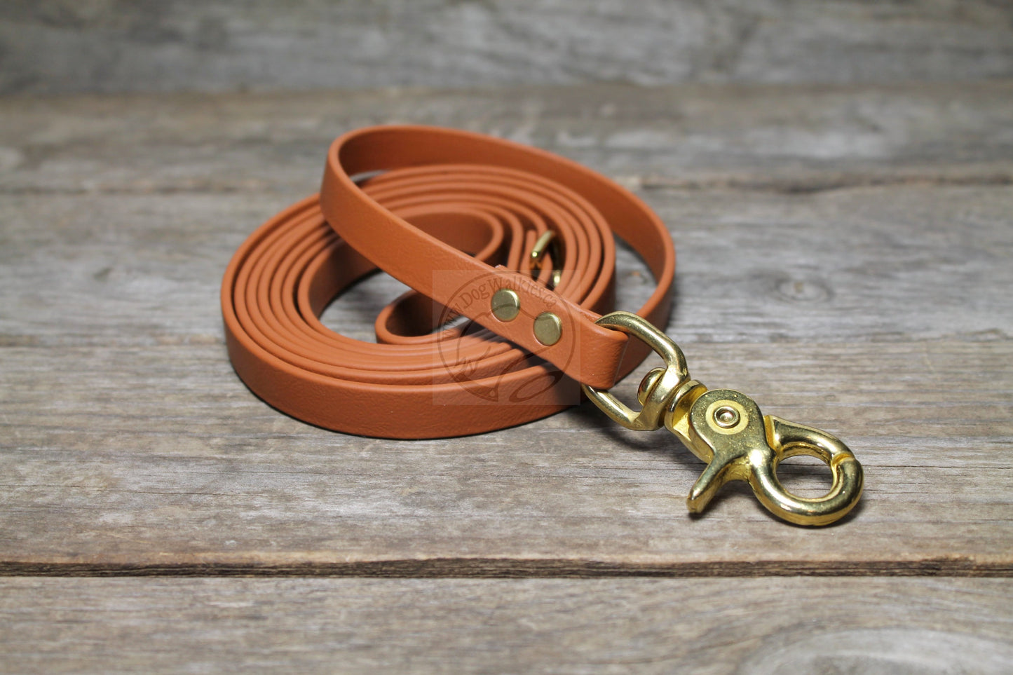Thin Biothane Leash 1/2" (12mm) wide - waterproof leash - all colours