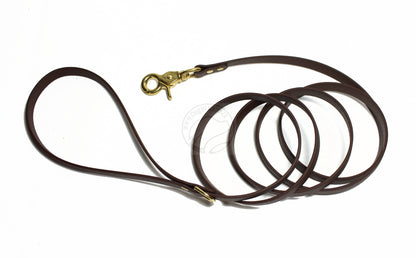 Dark Chocolate Brown Biothane Small Dog Leash