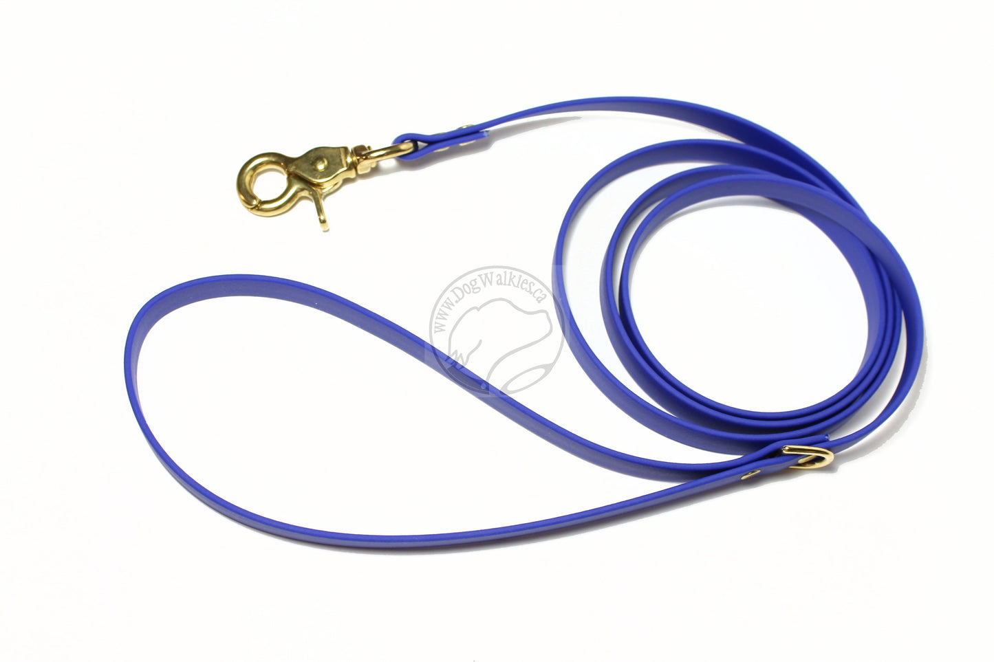 Royal Blue Biothane Small Dog Leash