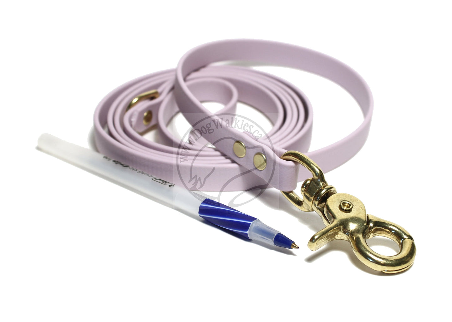 Lavender Purple Pastel Biothane Small Dog Leash