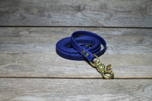 Navy Blue Biothane Small Dog Leash