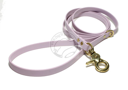 Lavender Purple Pastel Biothane Small Dog Leash