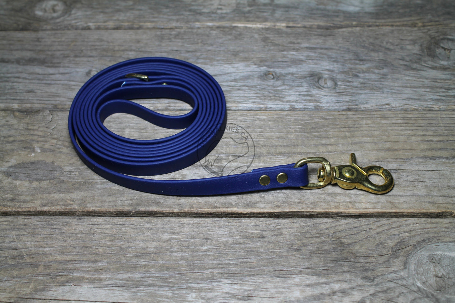 Navy Blue Biothane Small Dog Leash