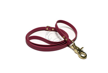 Wine Merlot Biothane Small Dog Leash