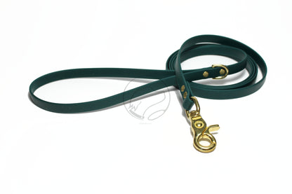 Pine Green Biothane Small Dog Leash