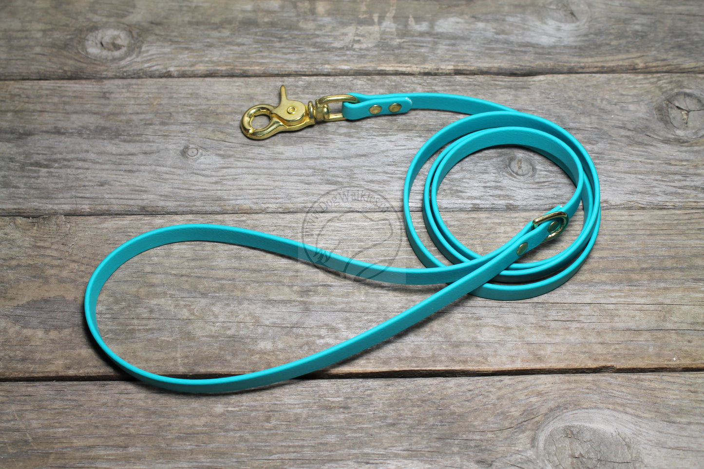 Thin Biothane Leash 1/2" (12mm) wide - waterproof leash - all colours