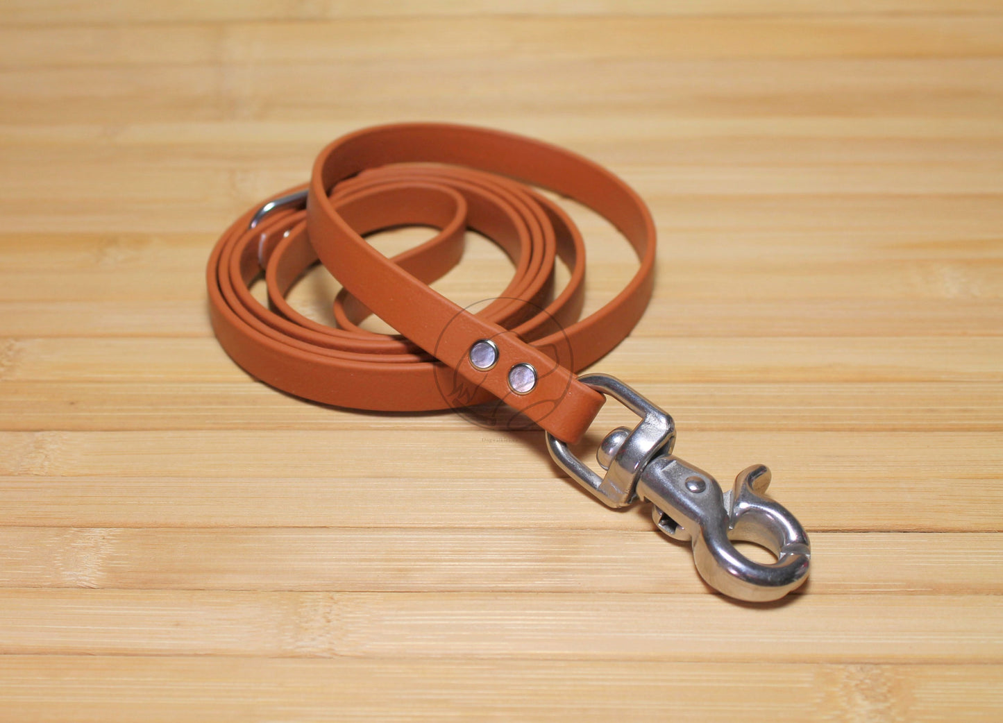 Caramel Brown Biothane Small Dog Leash