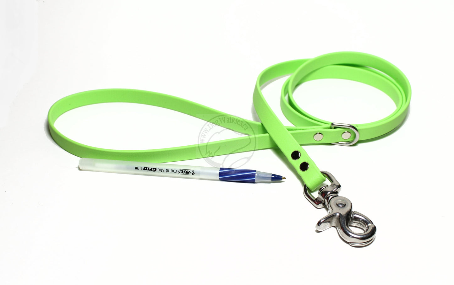 Lime Green Biothane Small Dog Leash