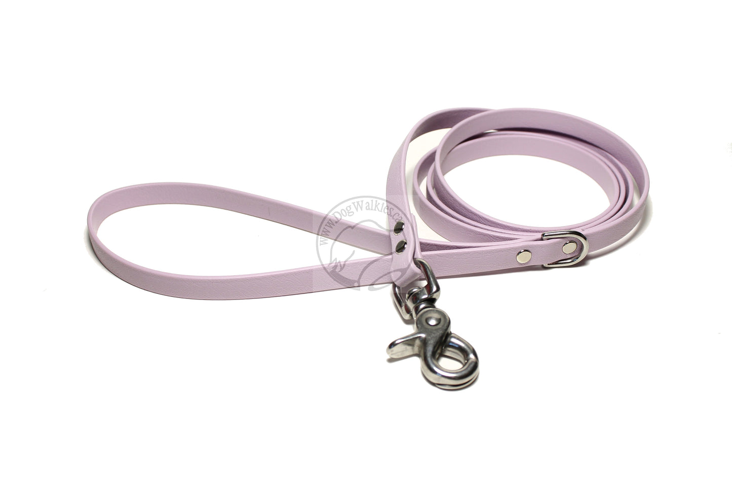 Lavender Purple Pastel Biothane Small Dog Leash