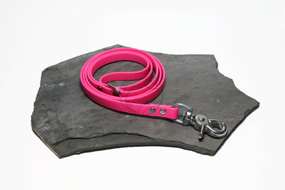 Thin Biothane Leash 1/2" (12mm) wide - waterproof leash - all colours