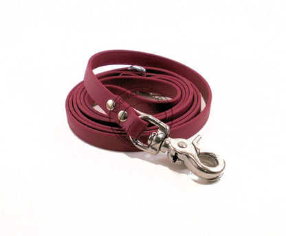 Wine Merlot Biothane Small Dog Leash