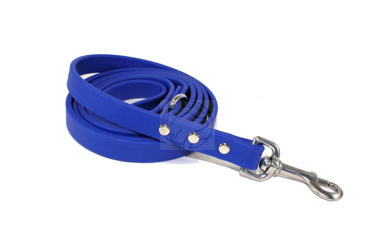 Royal Blue Biothane Dog Leash - Regular 16mm (5/8") width