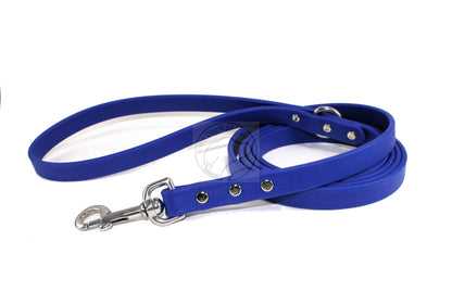 Royal Blue Biothane Dog Leash - Regular 16mm (5/8") width