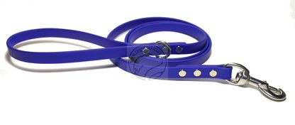 Royal Blue Biothane Dog Leash - Regular 16mm (5/8") width