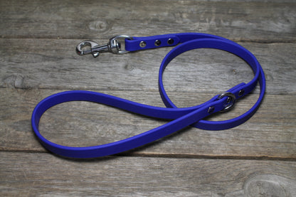 Regular Biothane Leash 5/8" (16mm) wide - waterproof leash - all colours