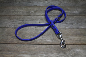 Royal Blue Biothane Dog Leash