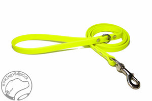 Neon Yellow Biothane Dog Leash