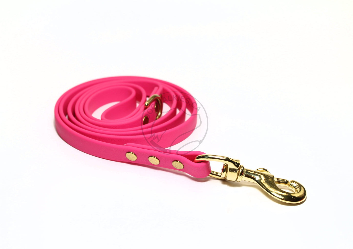 Fuchsia Pink Biothane Dog Leash - Regular 16mm (5/8") width