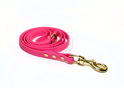 Fuchsia Pink Biothane Dog Leash - Regular 16mm (5/8") width