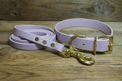 Lavender Purple Pastel Biothane Dog Leash - Regular 16mm (5/8") width