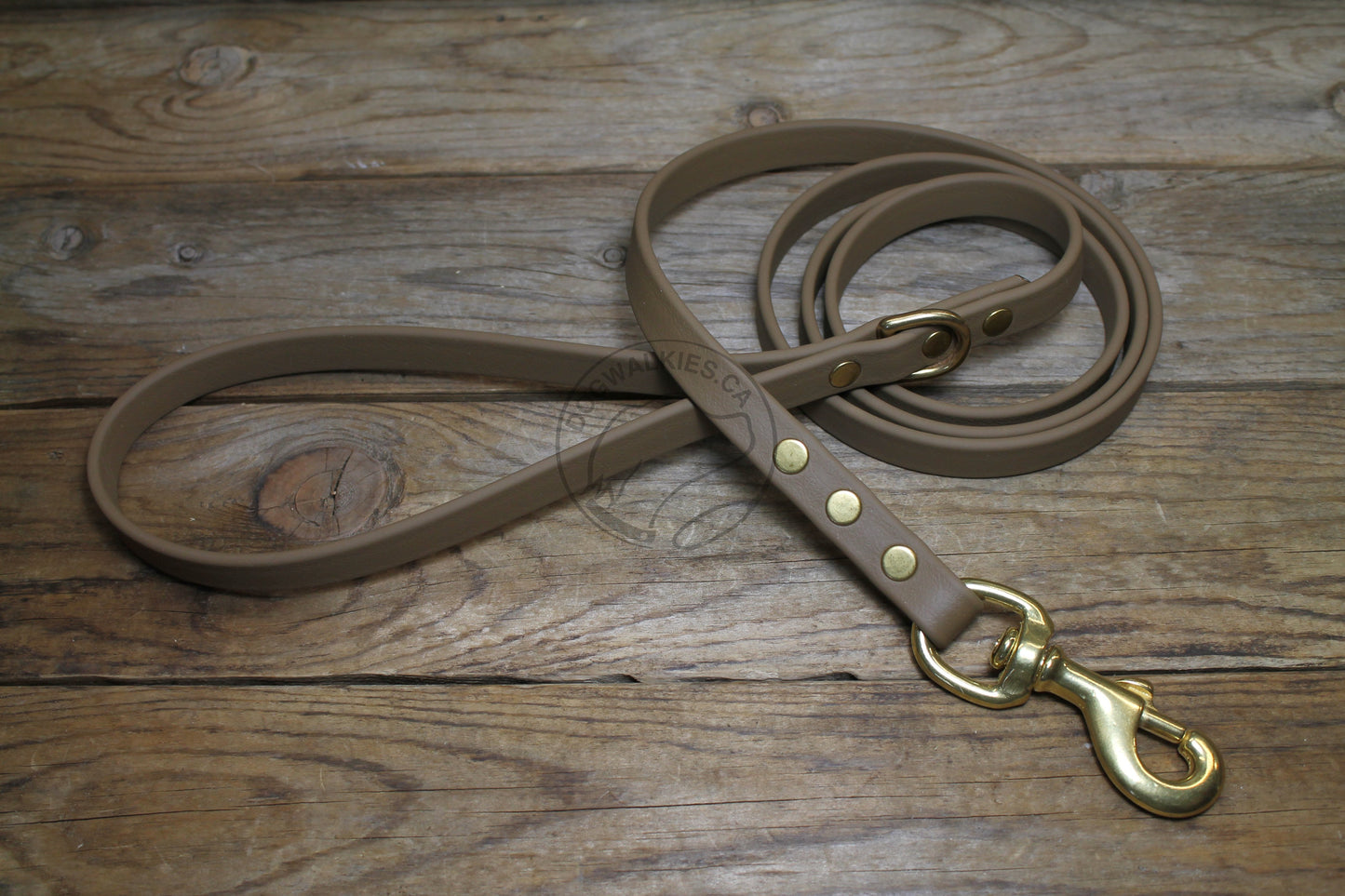 Regular Biothane Leash 5/8" (16mm) wide - waterproof leash - all colours