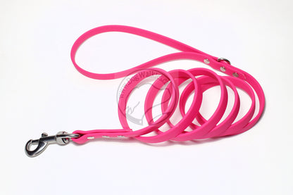 Fuchsia Pink Biothane Dog Leash - Regular 16mm (5/8") width